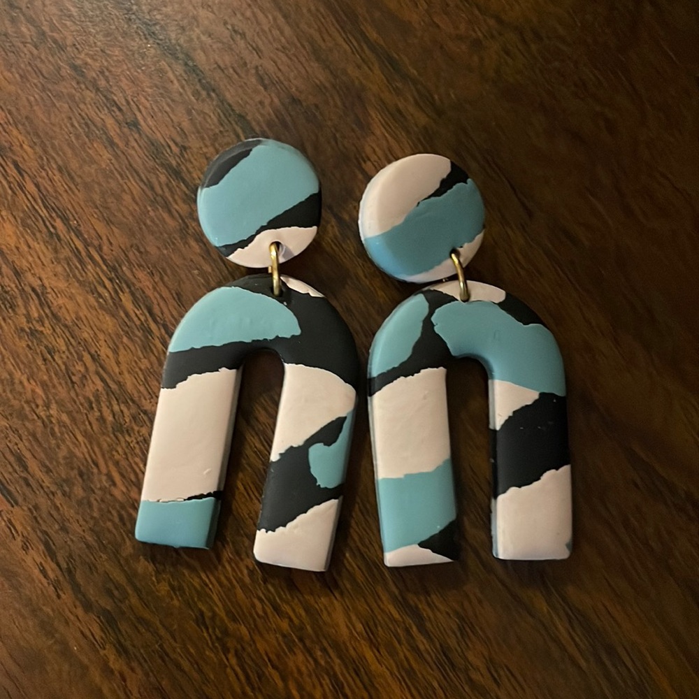 Clay earrings